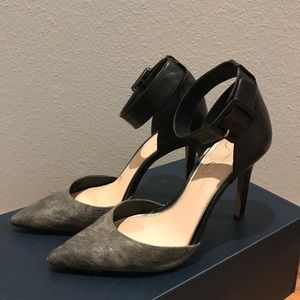 Jessica Simpson heels with ankle straps